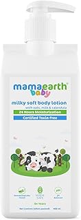 Mamaearth Milky Soft BodyLotion with Oats, Milk & Calendula - 400 ml