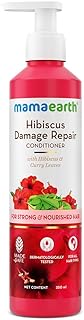 Mamaearth Hibiscus Damage Repair Conditioner: Hibiscus & Curry Leaves, 250