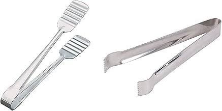 iKonbi Stainless Steel Cake Tong + Ice Tong Set