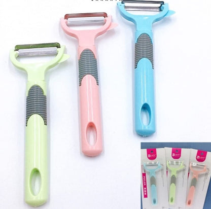 iKonbi Stainless Steel Peeler Kitchen Vegetable Fruit Peelers/Knife with Plastic Handle