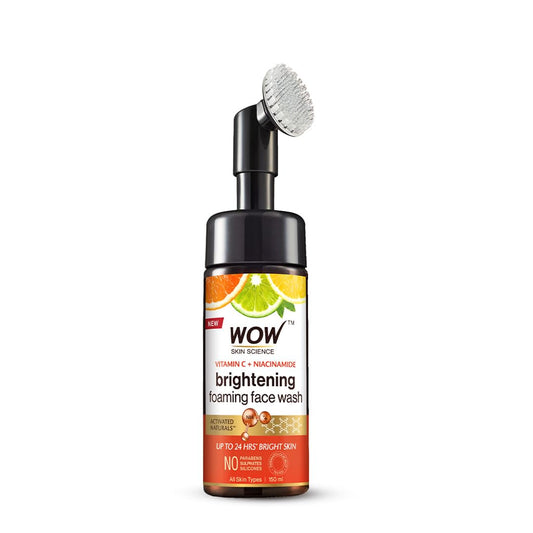 WOW Vitamin C FaceWash with Brush: 100