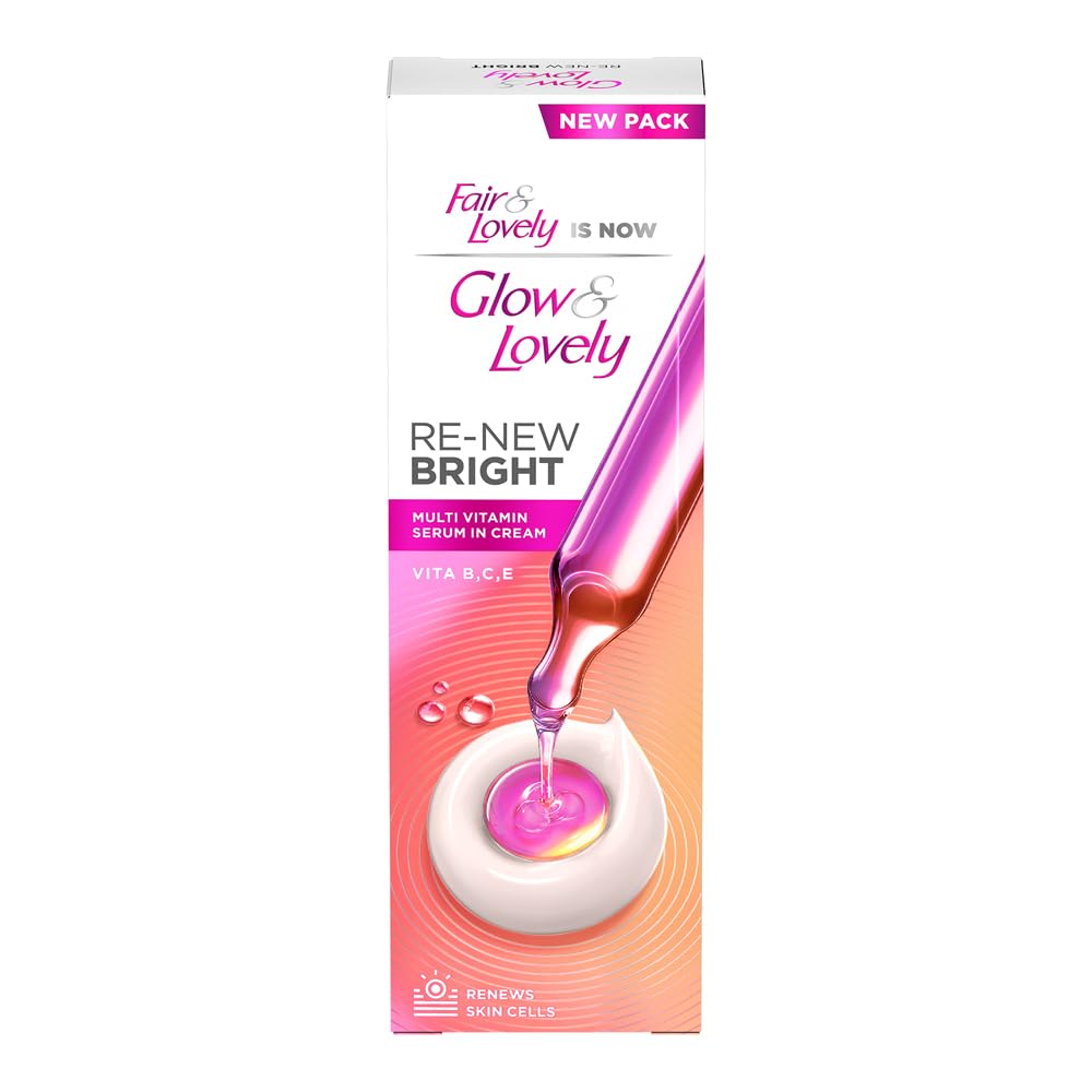Glow & Lovely Advanced Multivitamin, Brightening Face Moisturizer Cream, 25Gram, For Glowi