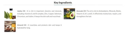 Mamaearth Nourishing Baby HairOil, with Almond & Avocado Oil - 200 ml, 1 piece
