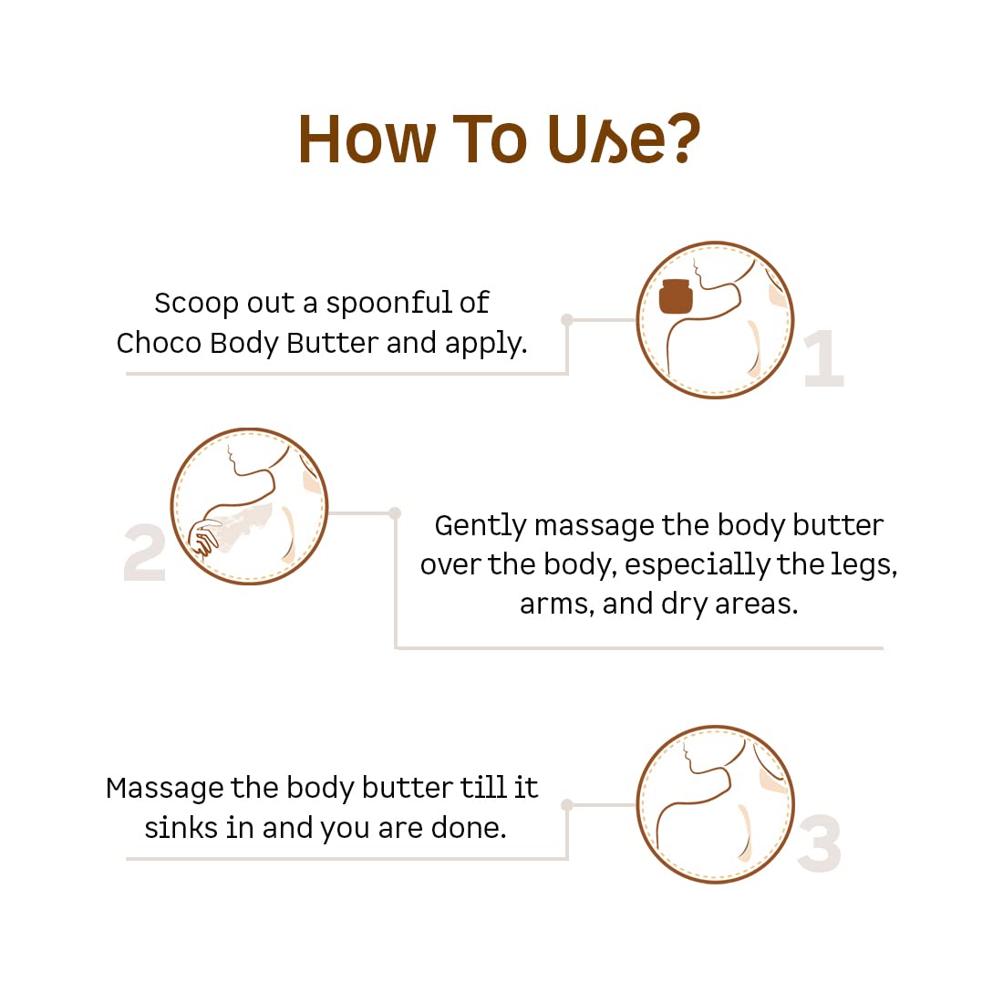 mCaffeine Choco Body Butter: Intense Moisturization, 250 g