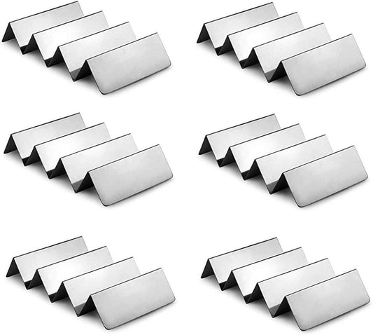iKonbi Stainless Steel 3/4 Taco Holders – Set of