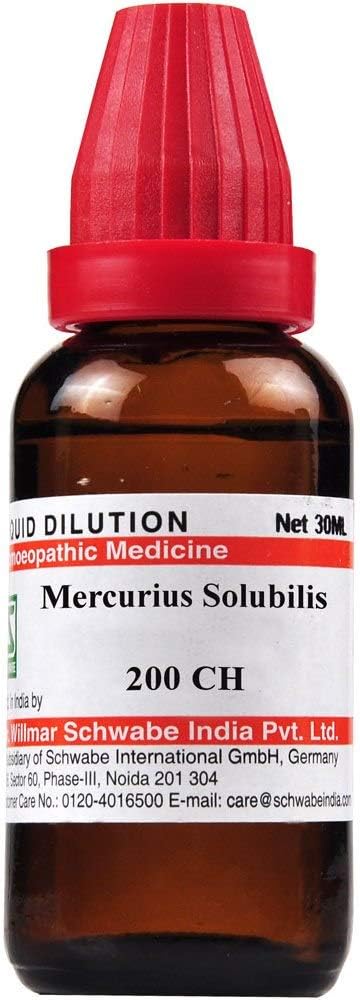 Dr. Willmar Schwabe India Mercurius Solubilis: 200CH,