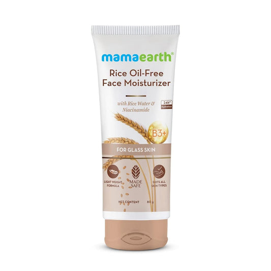 Mamaearth Rice Oil-Free Face Moisturizer: 80 g