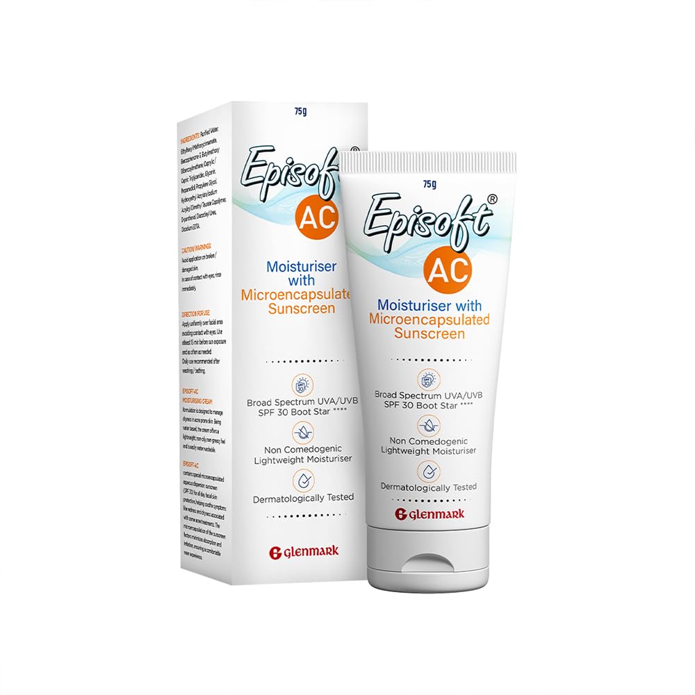 Glenmark Episoft AC Moisturiser & Sunscreen: