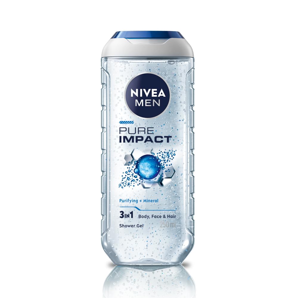 Nivea For Men Pure Impact Shower Gel: