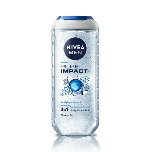 Nivea For Men Pure Impact Shower Gel: