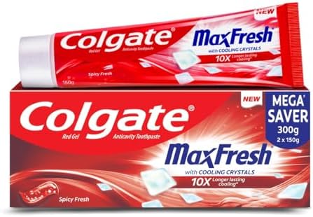 Colgate Maxfresh Spicy Fresh Red Gel Toothpaste - 300 g