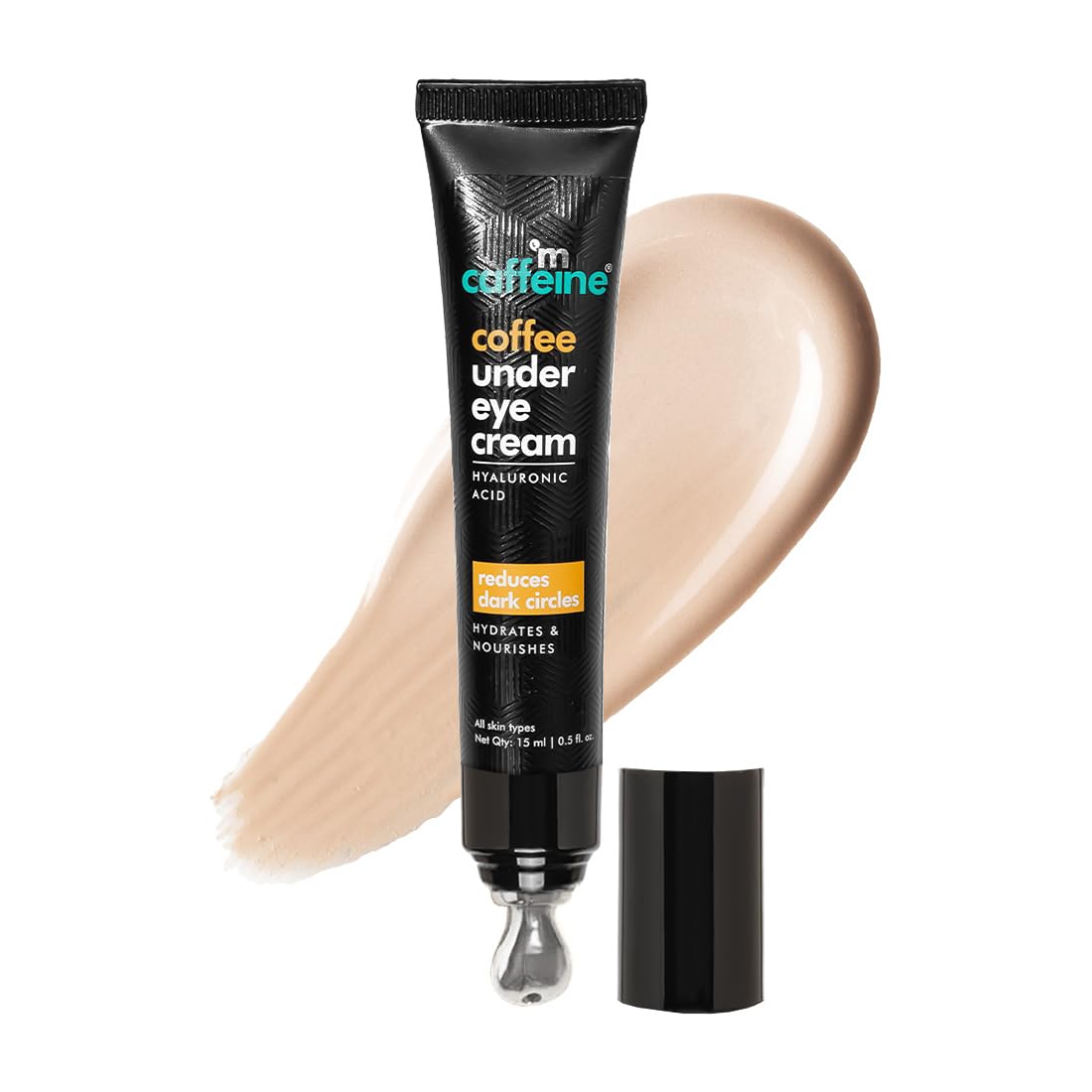 mCaffeine Coffee Under Eye Cream: Dark Circles, 30 ml + Free