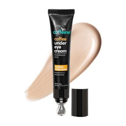 mCaffeine Coffee Under Eye Cream: Dark Circles, 30 ml + Free