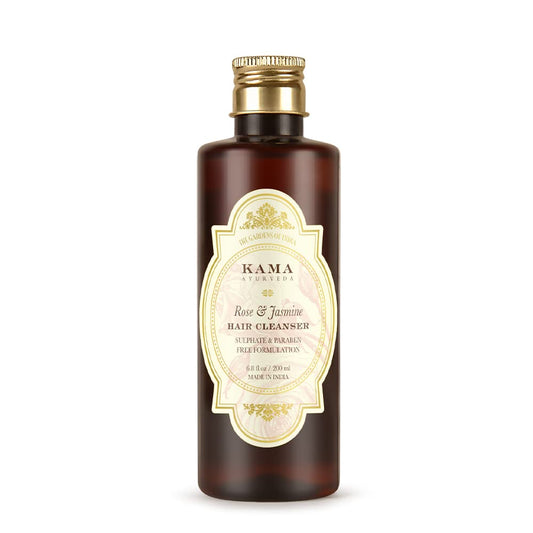 Kama Ayurveda Rose & Jasmine Hair Cleanser: 6.8 fl