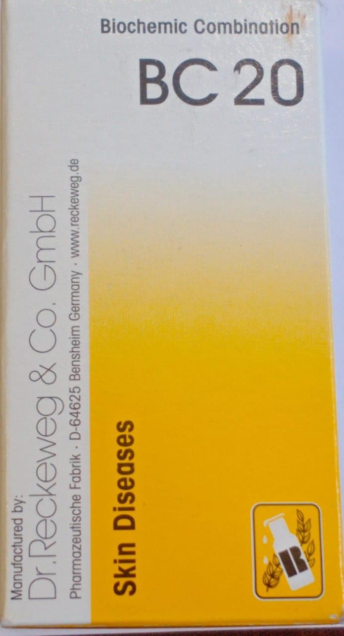 Dr. Reckeweg Bio-Combination BC 20 Tablets,