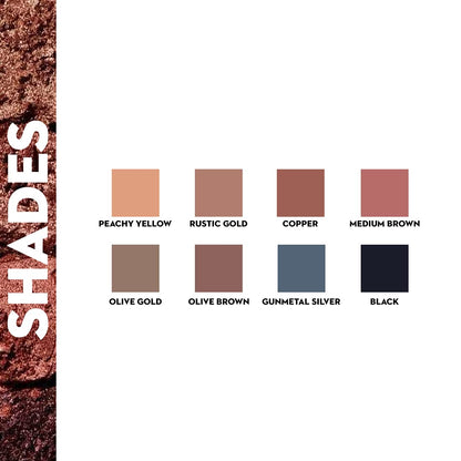 SUGAR Cosmetics Blend The Rules Eyeshadow Palette: 02 Warrior Smokey