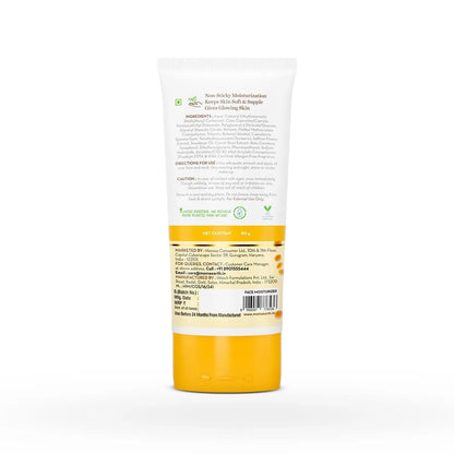 Mamaearth Ubtan Oil-Free Face Moisturizer: Turmeric & Saffron, 80 ml