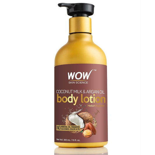 WOW Coconut Milk & Argan Oil Moisturizing BodyLotion: 300