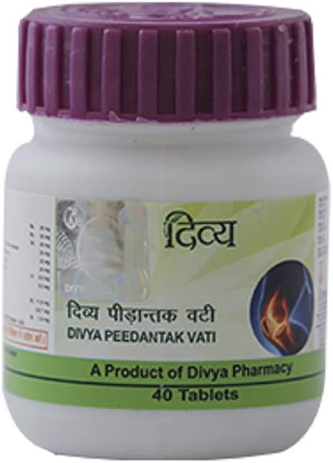 Patanjali Divya Peedantak Vati: 40 Tablets, Pack of