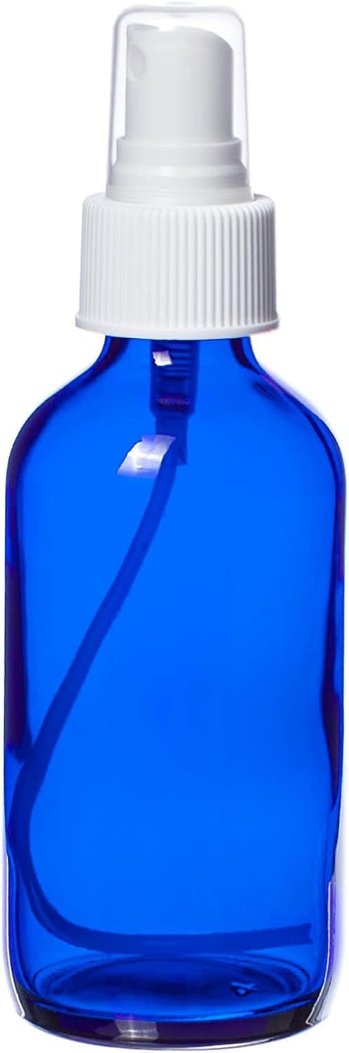 Lotus Light Pure Essential Oils: Blue Glass Bottle,