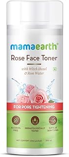 Mamaearth Rose Water Face Toner: Witch Hazel & Rose Water, 200