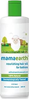 Mamaearth Nourishing Baby HairOil, with Almond & Avocado Oil - 200 ml, 1 piece