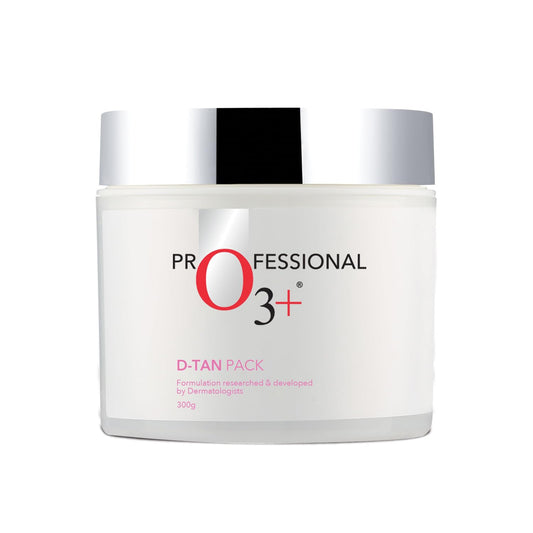 O3+ D-TAN Pack for Instant Tan Removal & Sun Damage Protection Infused with Mint and Eucal