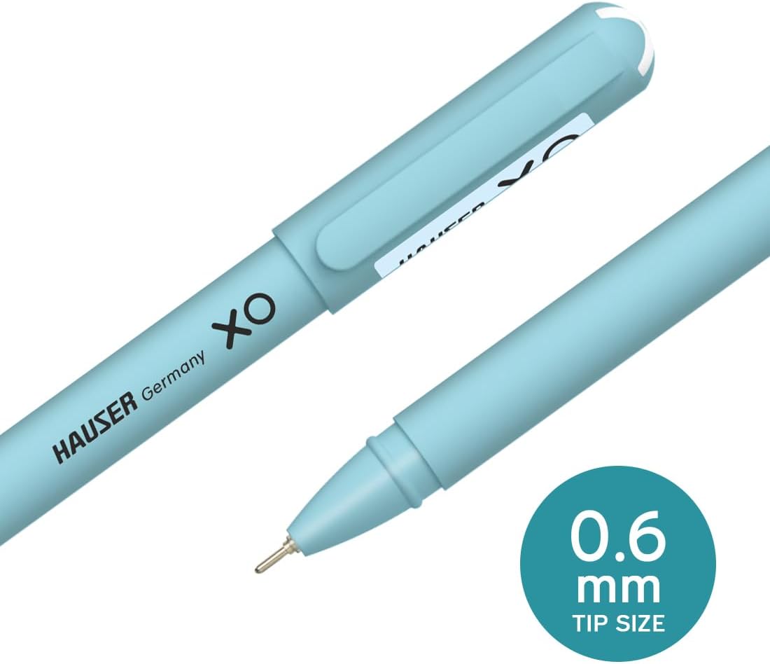 Hauser XO Ball Pen: Blue, 0.7 mm, Pack of 10