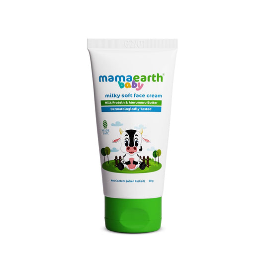 Mamaearth Milky Soft Baby Face Cream: 60 g