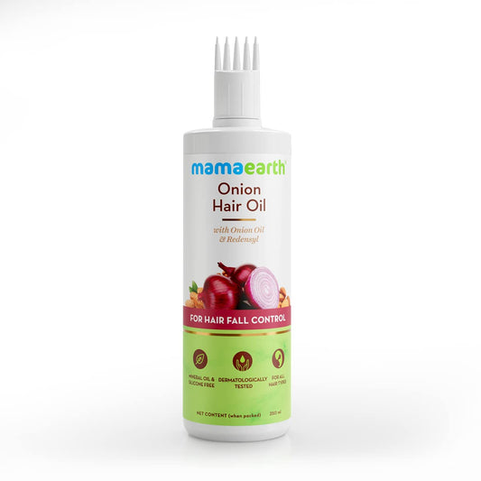 Mamaearth Onion Hair Oil: Onion & Redensyl, 250 ml