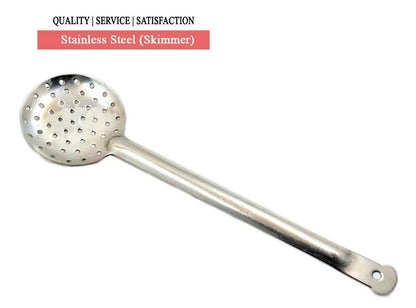 iKonbi Stainless Steel Jhara/Skimmer/Strainer Steel Frying Spoon/deep Fry for