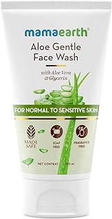 Mamaearth Aloe Gentle Face Wash: Aloe Vera & Glycerin, 150