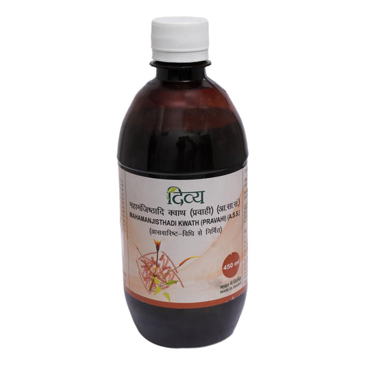 Patanjali Mahamanjisthadi Kwath Pravahi: 450ml, Pack of