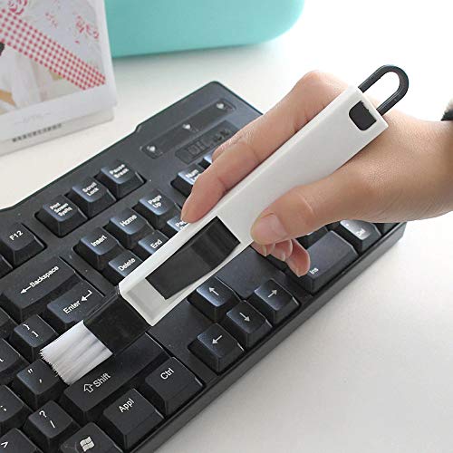 iKonbi Corners & Edges Dust Cleaning Brush for Window Frame, Keyboard with Mini Dustpan