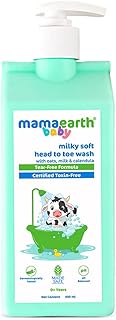 Mamaearth Milky Soft Head to Toe Wash With Oats, Milk, and Calendula for Babies- 400 ml 2-