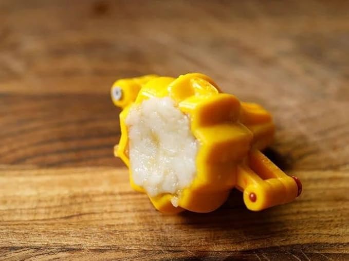 iKonbi Ganpati Modak Mould/Modak Maker/Modak Sancha of Plastic Choclate Mould Cake Mould Set of 2