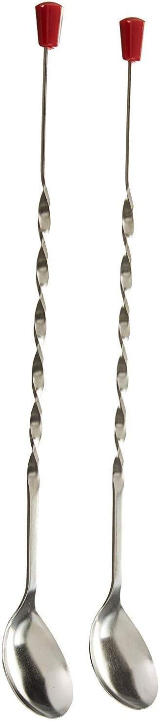 iKonbi Set of 2 Bar Spoon with Red Tip