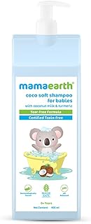 Mamaearth Coco Soft Shampoo: Coconut Milk & Turmeric, 400