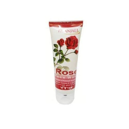 Patanjali Face Wash Rose: 60g, Pack of