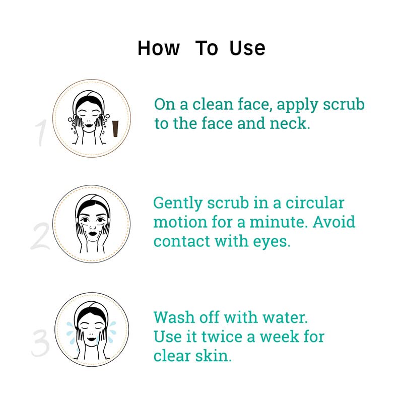 mCaffeine Latte Face Scrub: Coffee, Almond Milk, 75 g