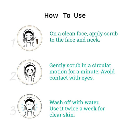 mCaffeine Latte Face Scrub: Coffee, Almond Milk, 75 g