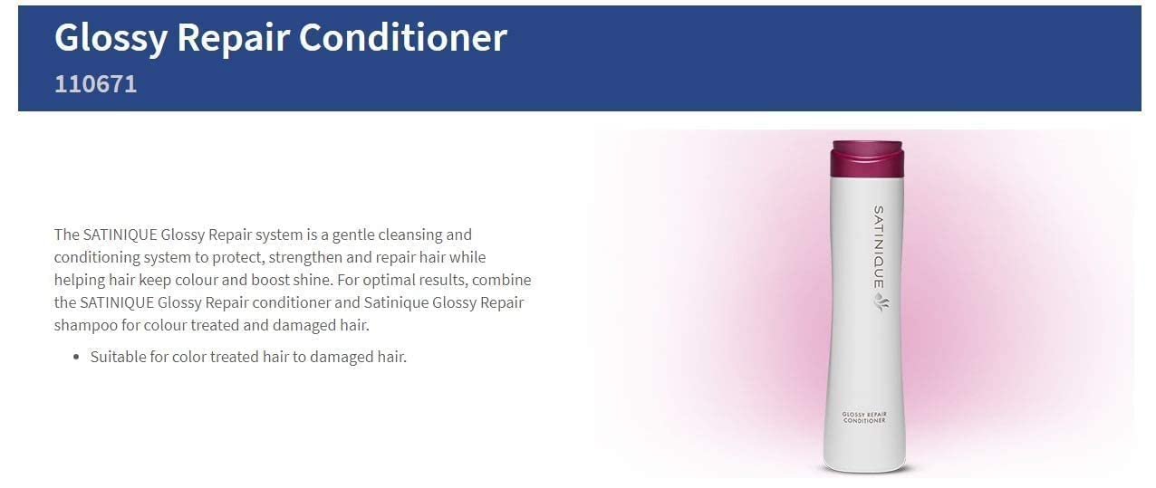Satinique Anti-Hairfall Shampoo & Conditioner: 9.4 oz each
