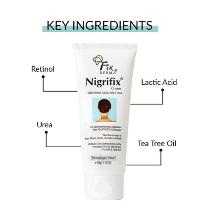 Fixderma Nigrifix Cream: For Dark Body Parts, 50 g