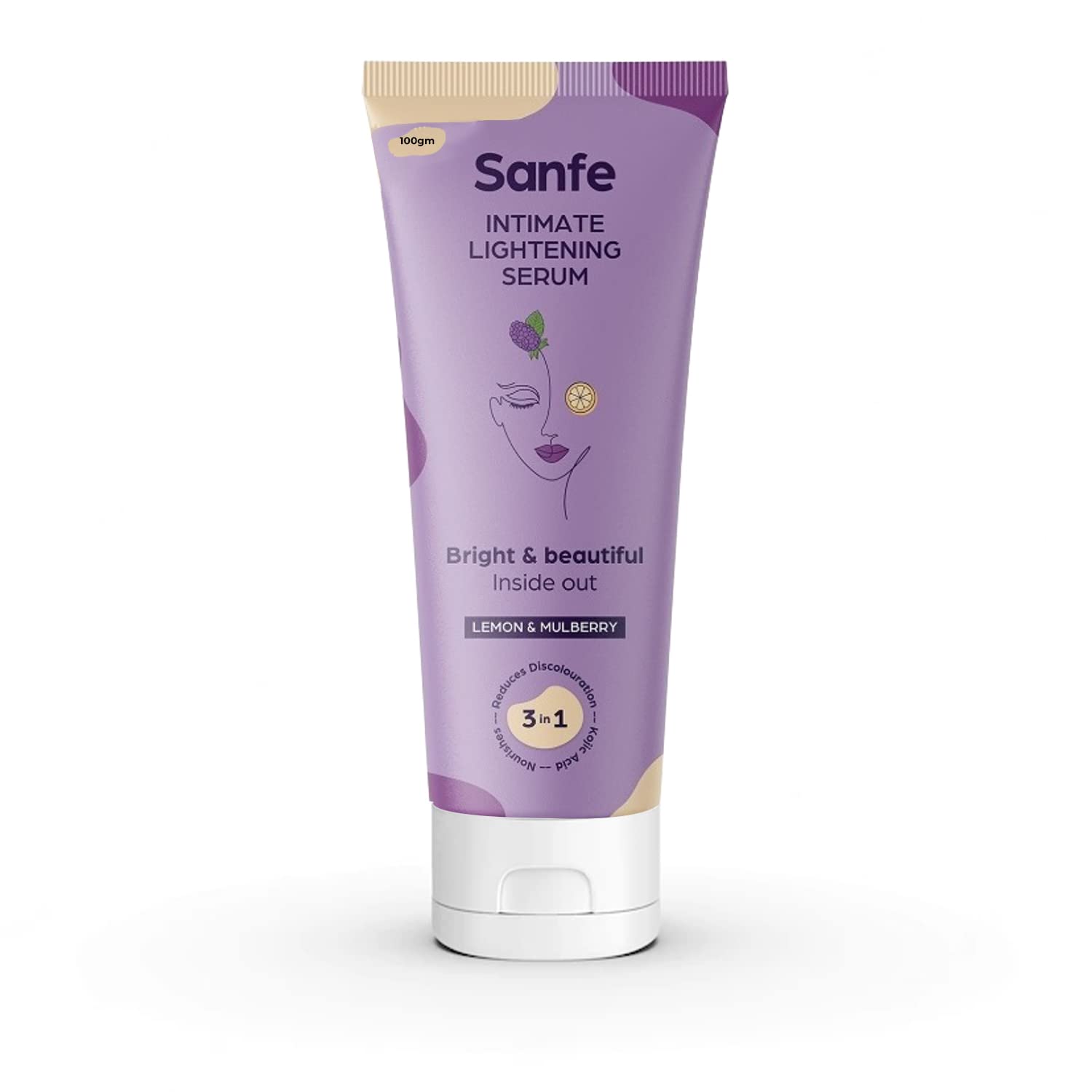 Avoka Naturals Sanfe Intimate Lightening Serum - 50g