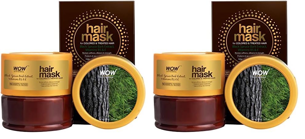WOW Moroccan Argan Oil HairMask: Pack of 2, 200 ml