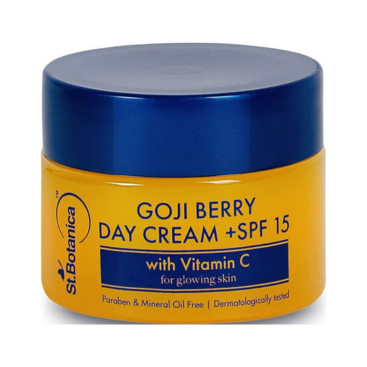 St.Botanica Goji Berry Vitamin C Day Cream with SPF15, 50gm with Goji Berry & Dragonfruit