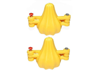 iKonbi Ganpati Modak Mould/Modak Maker/Modak Sancha of Plastic Choclate Mould Cake Mould Set of 2