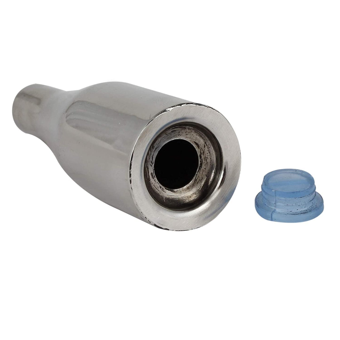 iKonbi Stainless Steel Bottle Shape Dispenser for Salt and Pepper 2 Pieces