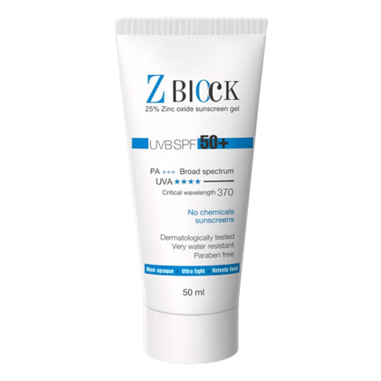 Z-Block 25% Zinc Oxide Sunscreen Gel: SPF 58,
