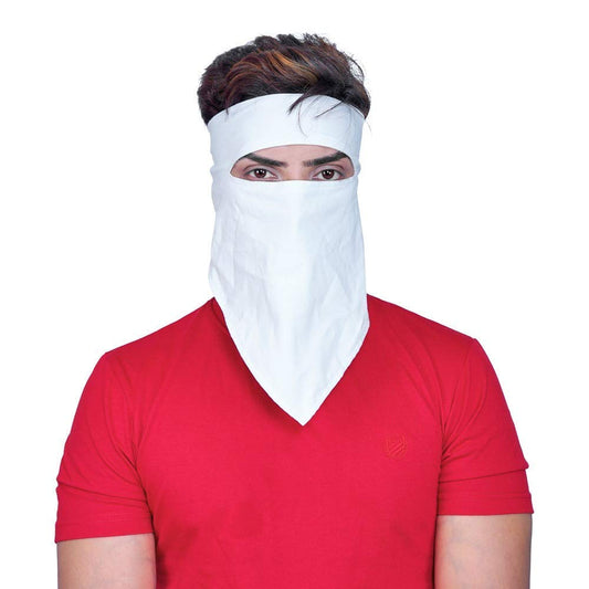iKonbi Handkerchief Face mask Hanky for Men and women - Bikers air dustproof mask Washable Reusable Set Of 3